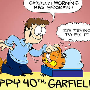 Garfield Tribute Art